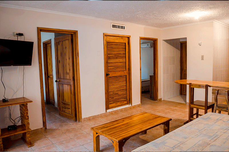 Habitación Tipo Apartamento Hotel Mendihuaca en Santa Marta cerca a Tayrona