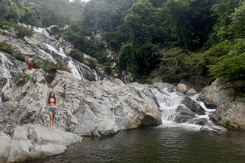 Quebrada Valencia cerca a Mendihuaca